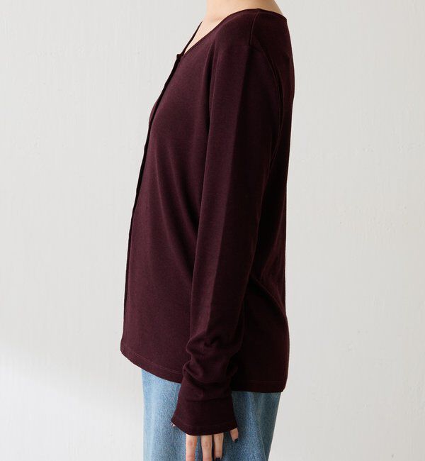  「コンパクトVネックカーディガン」|Tシャツ・カットソー|