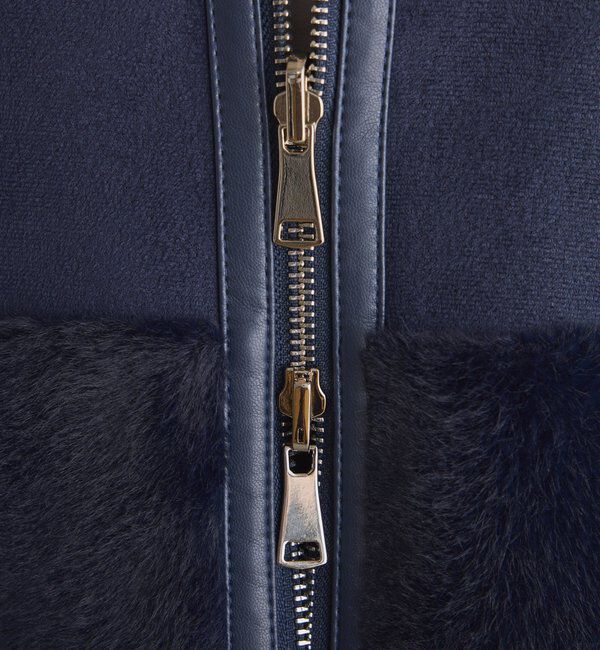  「リバーシブルフェイクファーコート」|その他|