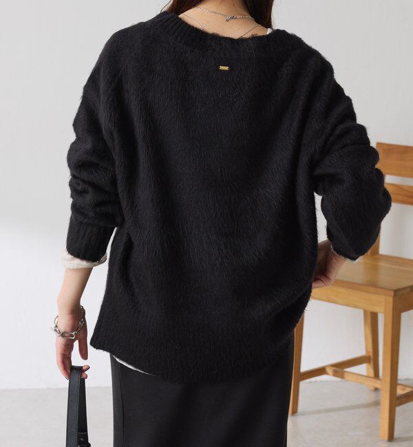  「エアリー深Vニット」|ニット・セーター|