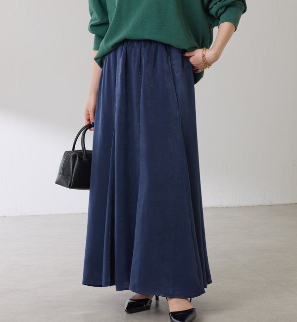  「アンチスタティックフレアスカート」|スカート|