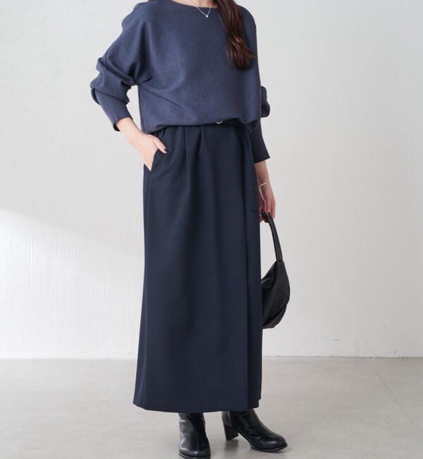  「袖リブ２WAYドルマンニット」|ニット・セーター|