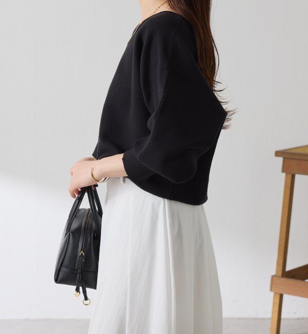  「袖リブ２WAYドルマンニット」|ニット・セーター|