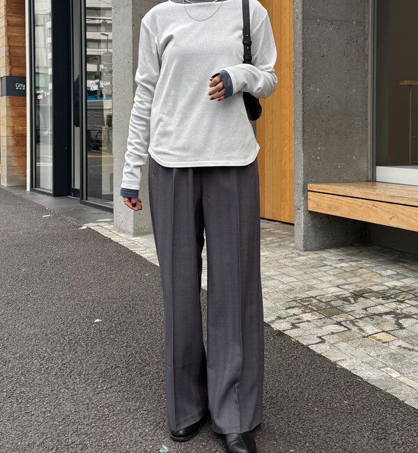  「ベーシックシアーロンT」|Tシャツ・カットソー|