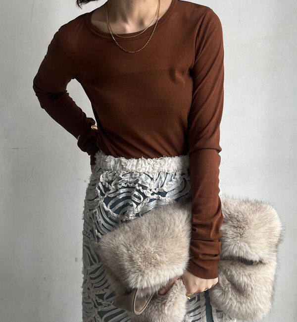  「【新色追加】コットンシアーTEE」|Tシャツ・カットソー|