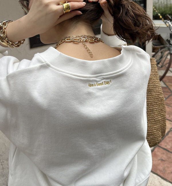  「【新色追加】【インフルエンサー OKOCHI企画】ハーフジップスウェット」|Tシャツ・カットソー|