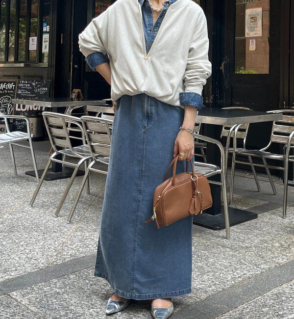  「【新色追加】【インフルエンサー OKOCHI企画】ハーフジップスウェット」|Tシャツ・カットソー|