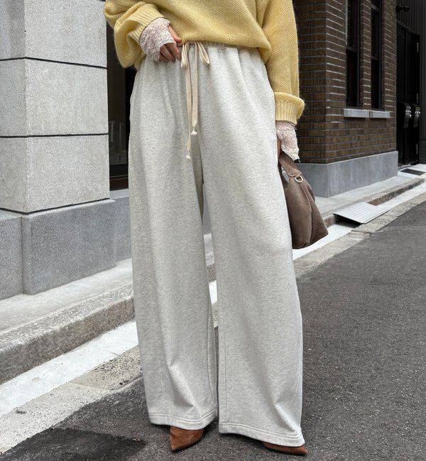  「ドロストスウェットパンツ」|チノ|