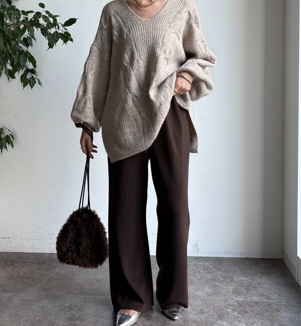  「バイヤスセミフレアパンツ」|チノ|