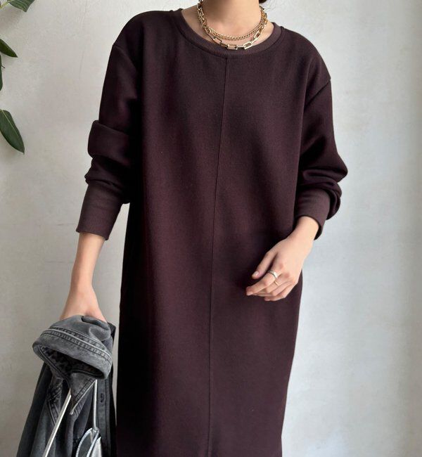  「ブークレーダンボールロングスリーブワンピース」|ワンピース|