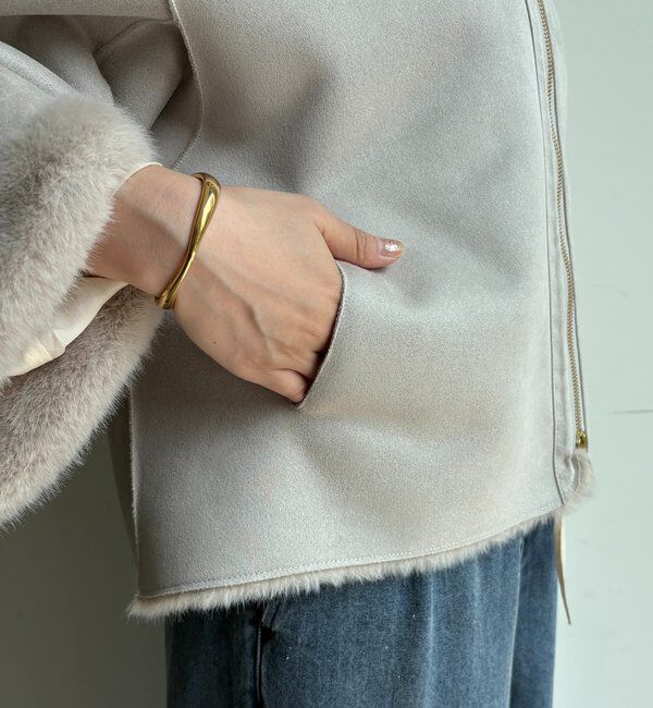  「フェイクファーリバーシブルコート」|その他|