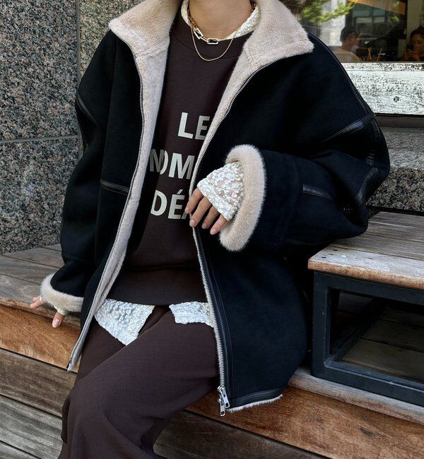  「フェイクムートンショートコート」|その他|