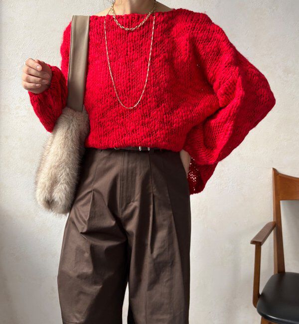  「ローゲージニット」|ニット・セーター|