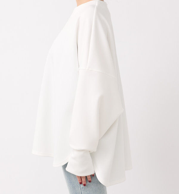  「【楽ちんキレイ】ダンボールポンチョプルオーバー」|Tシャツ・カットソー|