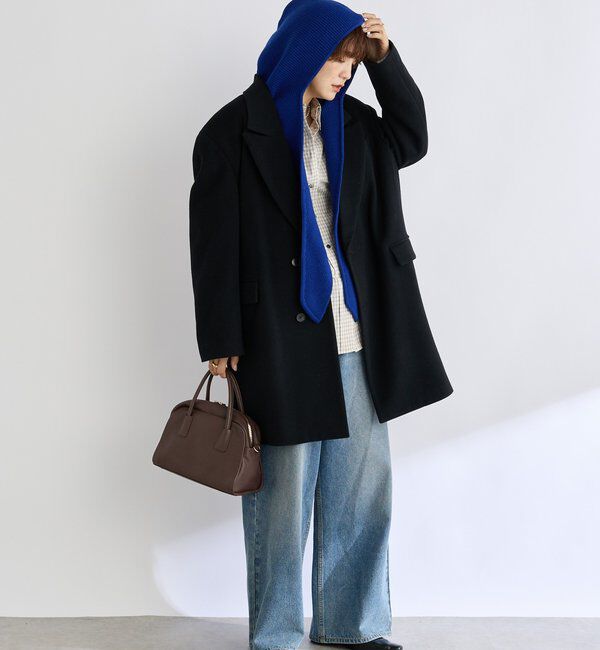  「ニットフード」|マフラー|