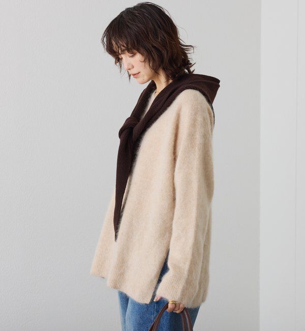  「ニットフード」|マフラー|