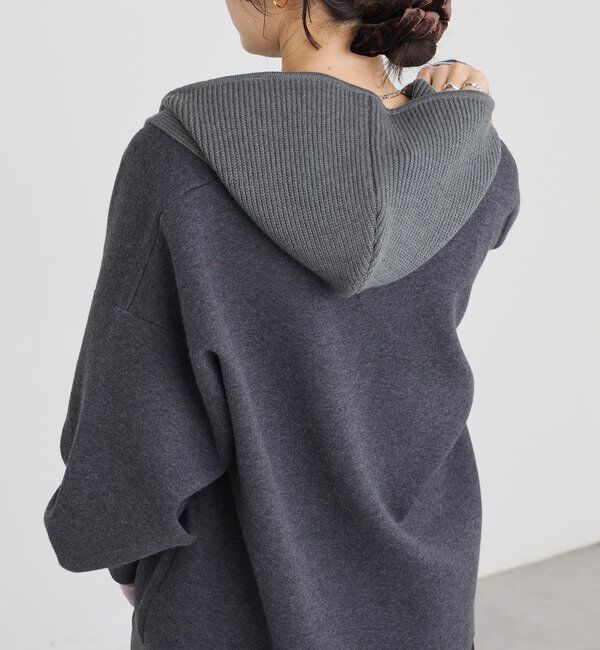  「ニットフード」|マフラー|