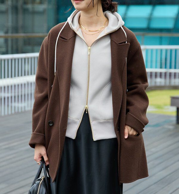  「【最高気温5度の寒い日に！/こなれ感抜群】ピークドラペルリバージャコット」|その他|