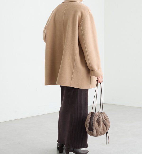  「【最高気温5度の寒い日に！/こなれ感抜群】ピークドラペルリバージャコット」|その他|