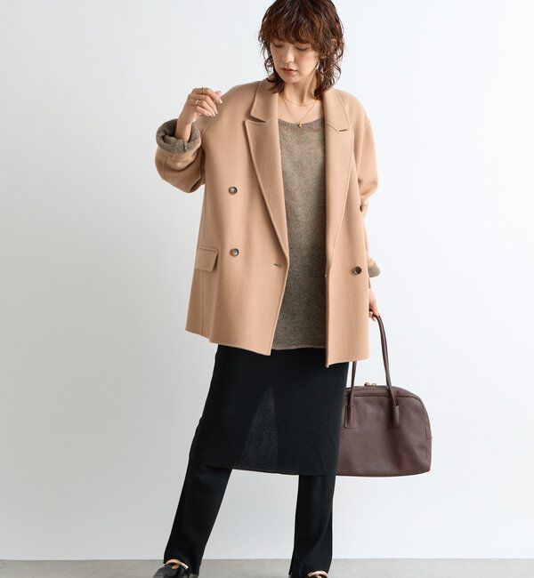  「【最高気温5度の寒い日に！/こなれ感抜群】ピークドラペルリバージャコット」|その他|