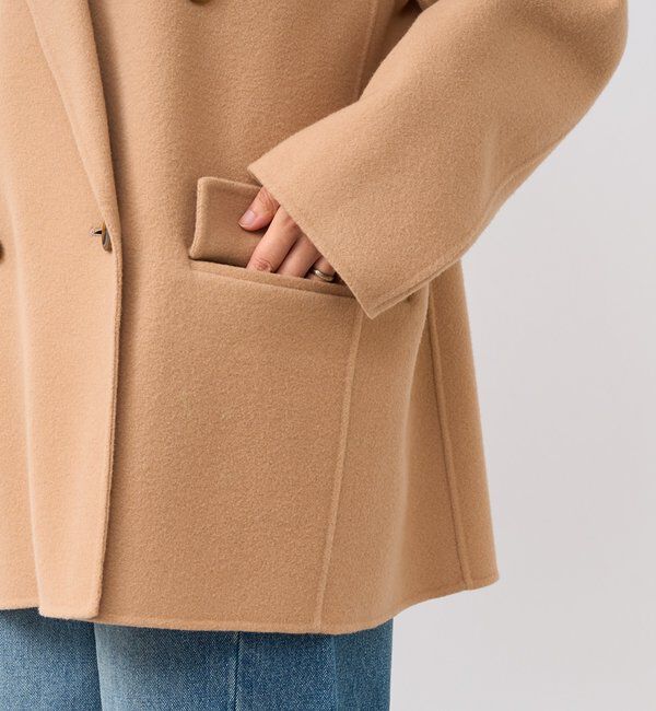  「【最高気温5度の寒い日に！/こなれ感抜群】ピークドラペルリバージャコット」|その他|