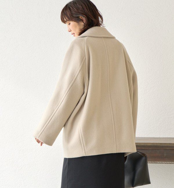  「【リバイバル/新色追加】ラグランPコート」|ピーコート|