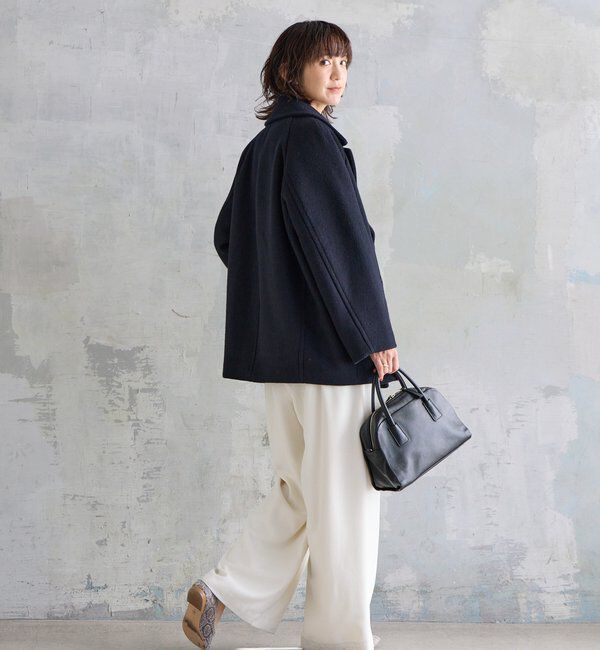  「【リバイバル/新色追加】ラグランPコート」|ピーコート|