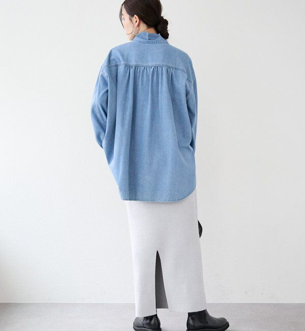  「【セットアップ対象】ラメモールニットタイトスカート」|スカート|