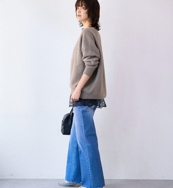  「【新色追加/鮮度抜群】レーストリムキャミソール」|シャツ・ブラウス|