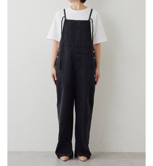  「【サイズ展開あり/長さ調整可能】デニムサロペット」|チノ|