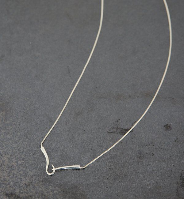  「【Lemme.&times;2.718】スネークチェーンネックレス」|リング|