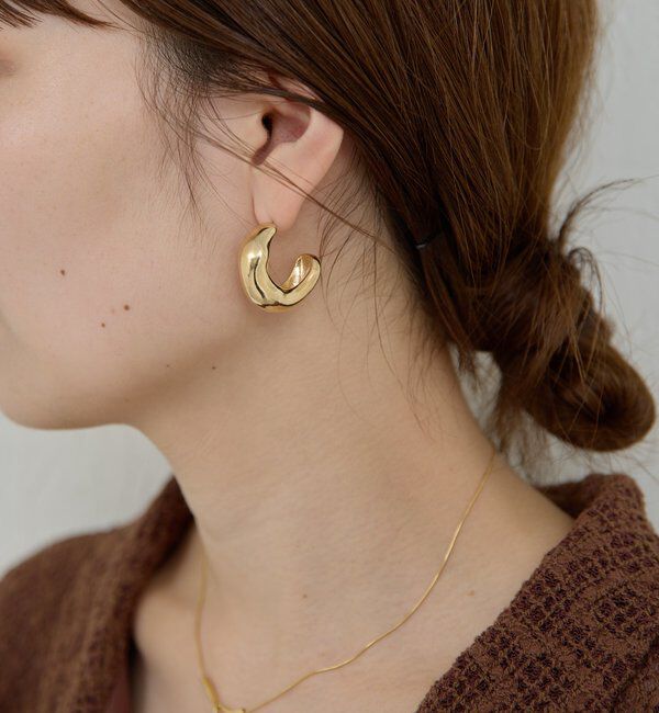  「プランプフープピアス」|リング|