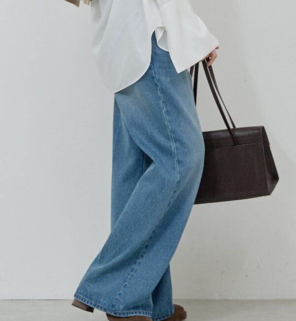  「センタークリースフレアデニム」|デニム|