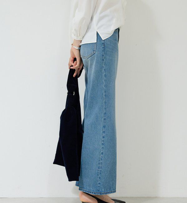  「センタークリースフレアデニム」|デニム|