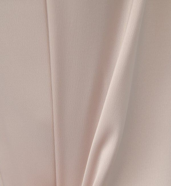  「ワイドドロストサテンパンツ」|チノ|