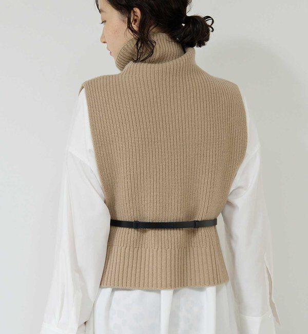  「レイヤードニットベスト」|ニット・セーター|