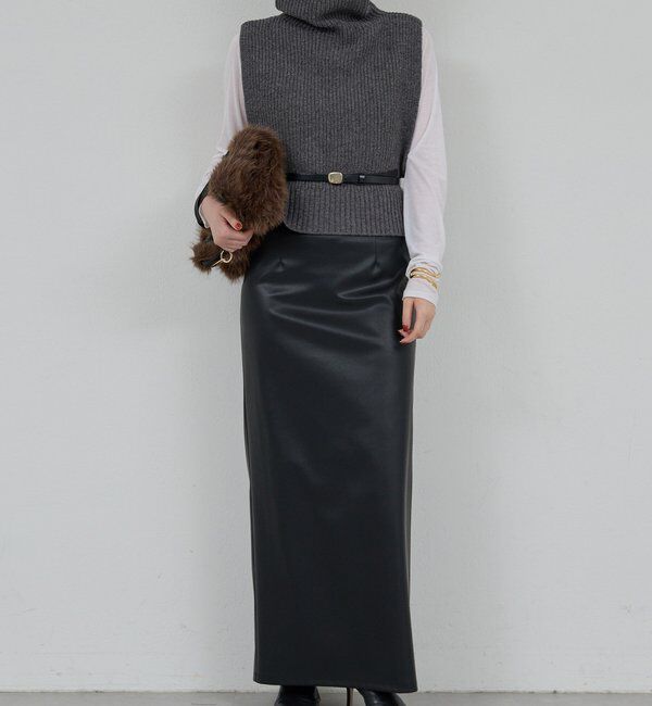  「レイヤードニットベスト」|ニット・セーター|