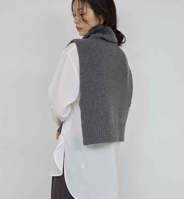  「レイヤードニットベスト」|ニット・セーター|