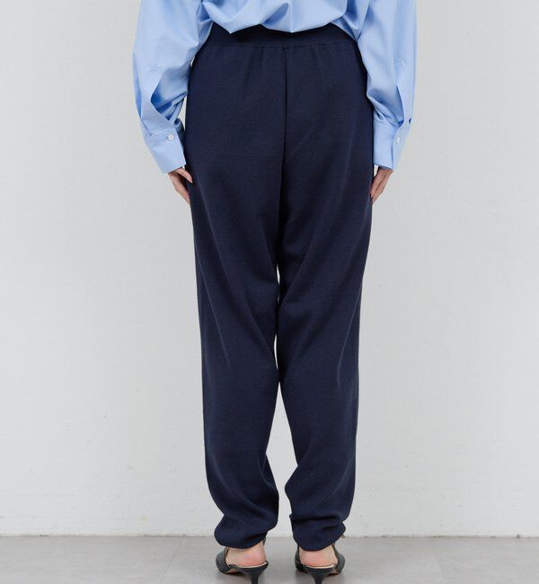  「【WALANCE】シーウール&times;オーガニックコットンニットパンツ/別注」|チノ|