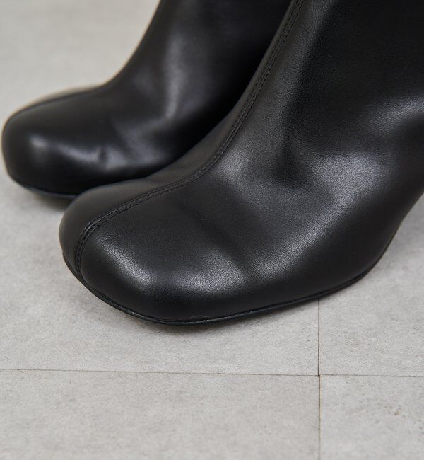  「【2.718】オブリークショートブーツ」|ショートブーツ|