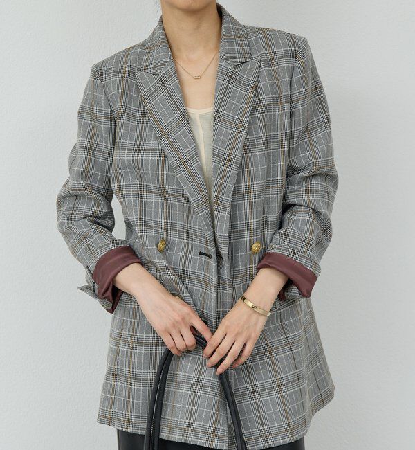  「ピークドラペルジャケット」|テーラードジャケット|