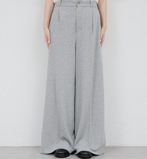  「【HERITANOVUM】 テリータックワイドパンツ」|チノ|