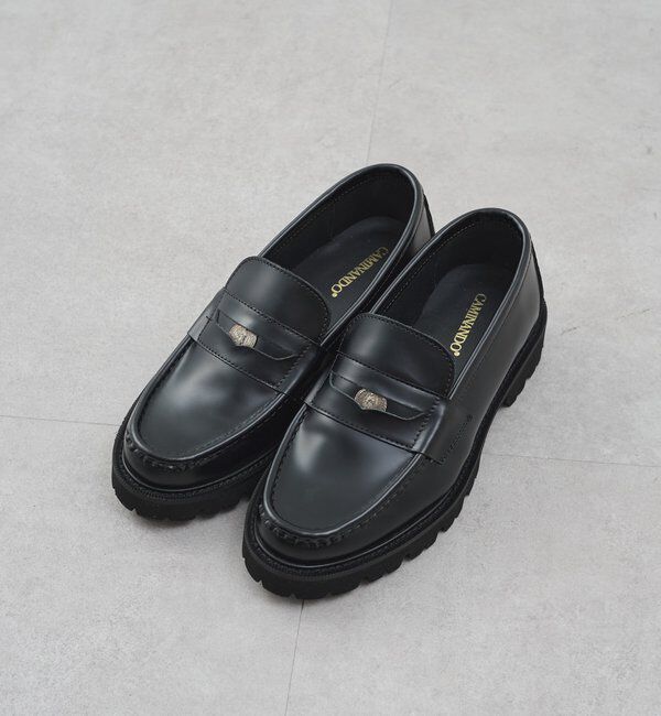  「【CAMINANDO】別注コインローファー/ブラック」|その他|