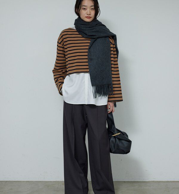  「ベーシックカシミヤストール」|マフラー|