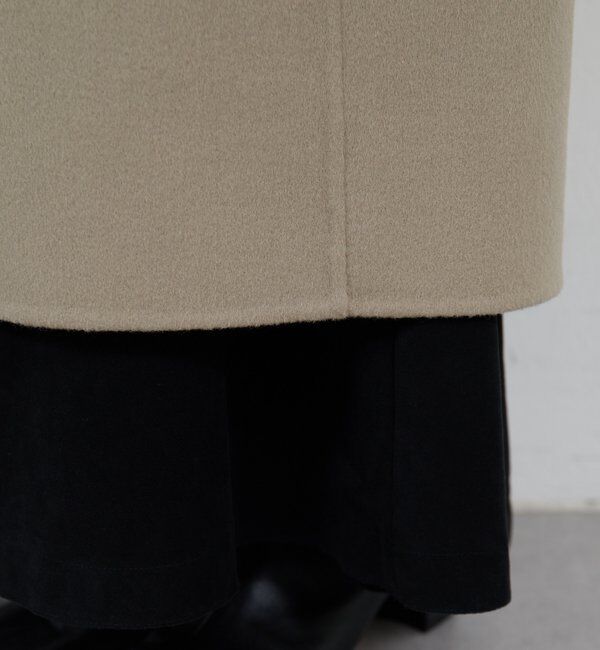  「【HERITANOVUM】ウールカシミヤチェストリバーコート」|その他|