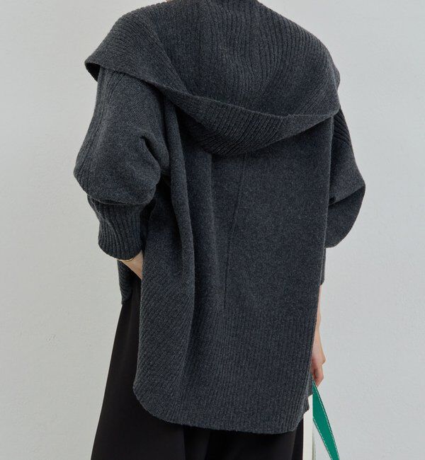  「【脱マンネリニット】【MANAKAコラボ】フードセットニット」|ニット・セーター|