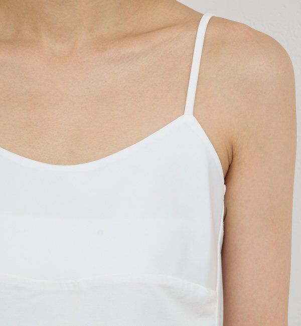  「サテンコンビキャミソール」|Tシャツ・カットソー|