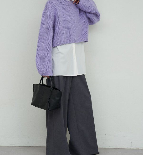  「ローゲージニット」|ニット・セーター|