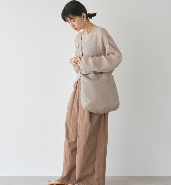  「エンボスモノグラム 2WAYトートバッグ」|トートバッグ|