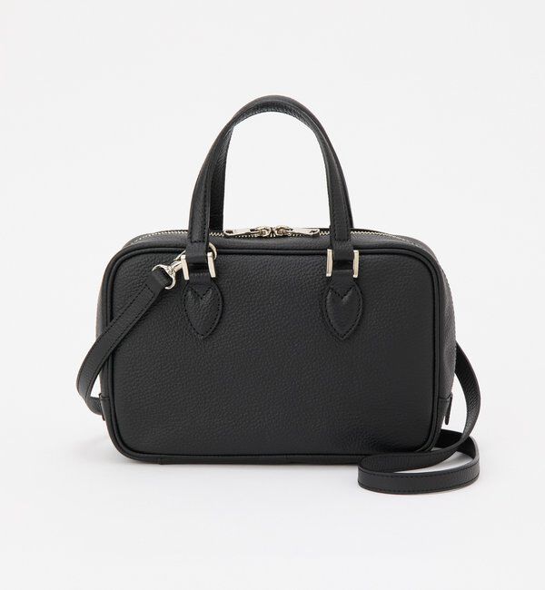  「レザー2WAYミニボストンバッグ」|ボストンバッグ|