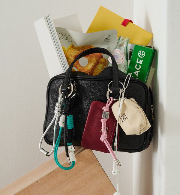  「レザー2WAYミニボストンバッグ」|ボストンバッグ|